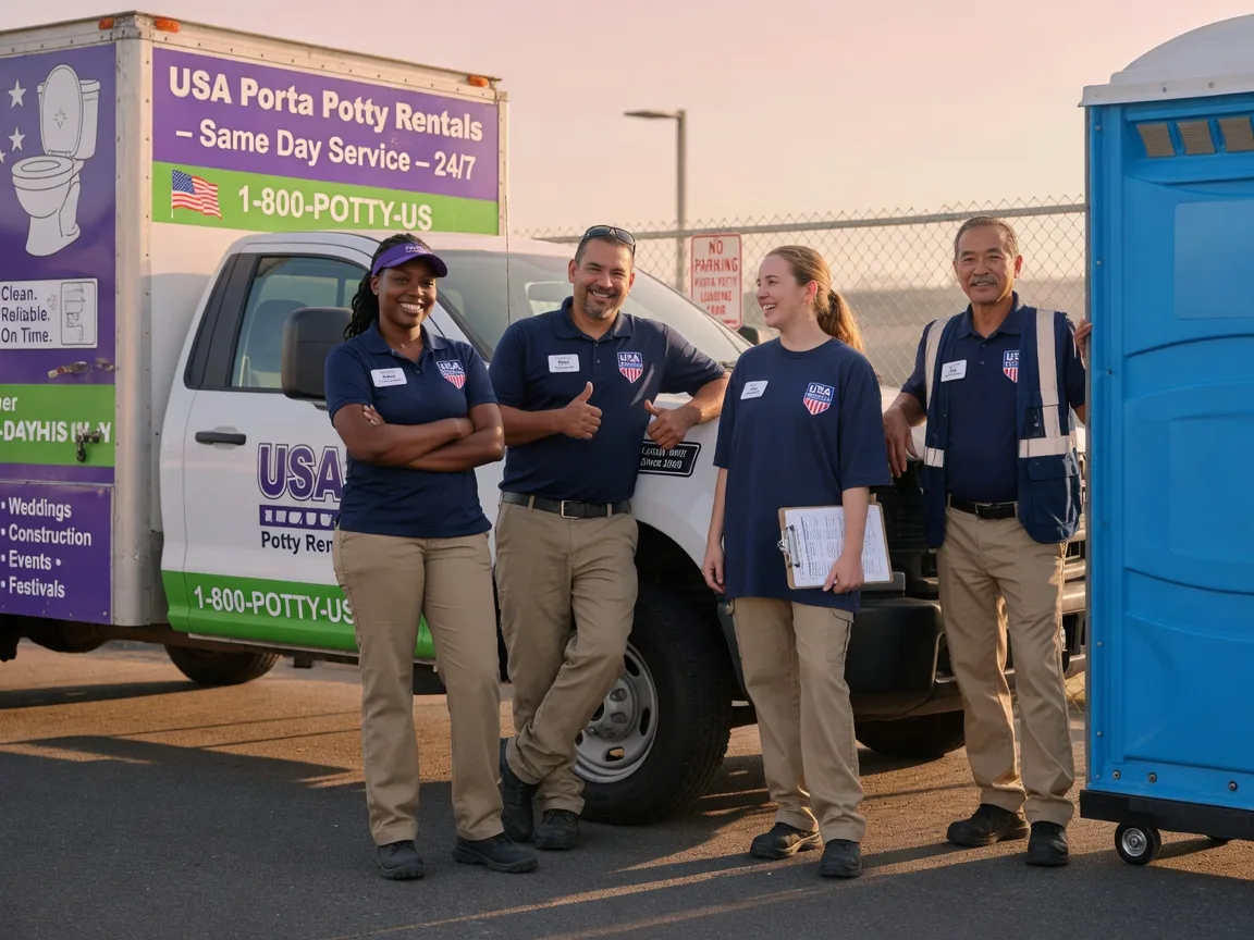 Porta Potty Rental company in Foxburg, PA